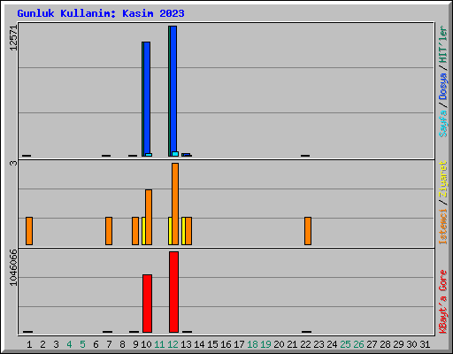 Gunluk Kullanim: Kasim 2023
